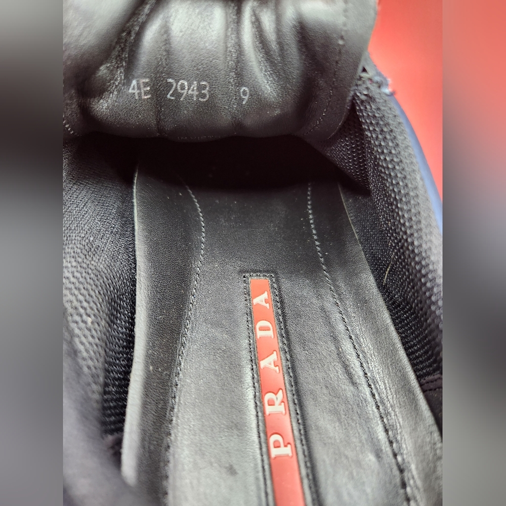 Suede Prada men's sneakers - Picture 8 of 8